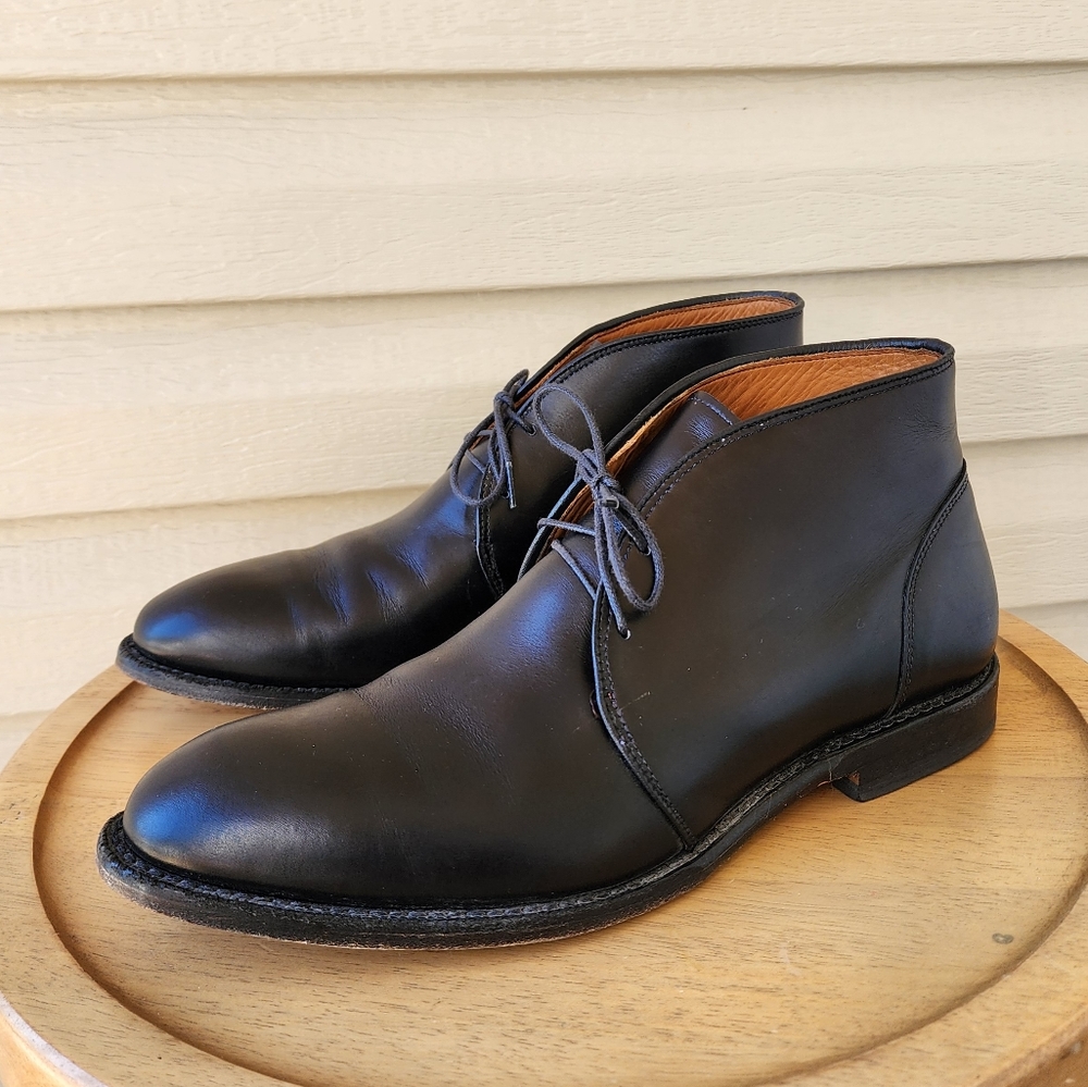 Allen Edmonds Wiliamsburg Chukka black boots 9